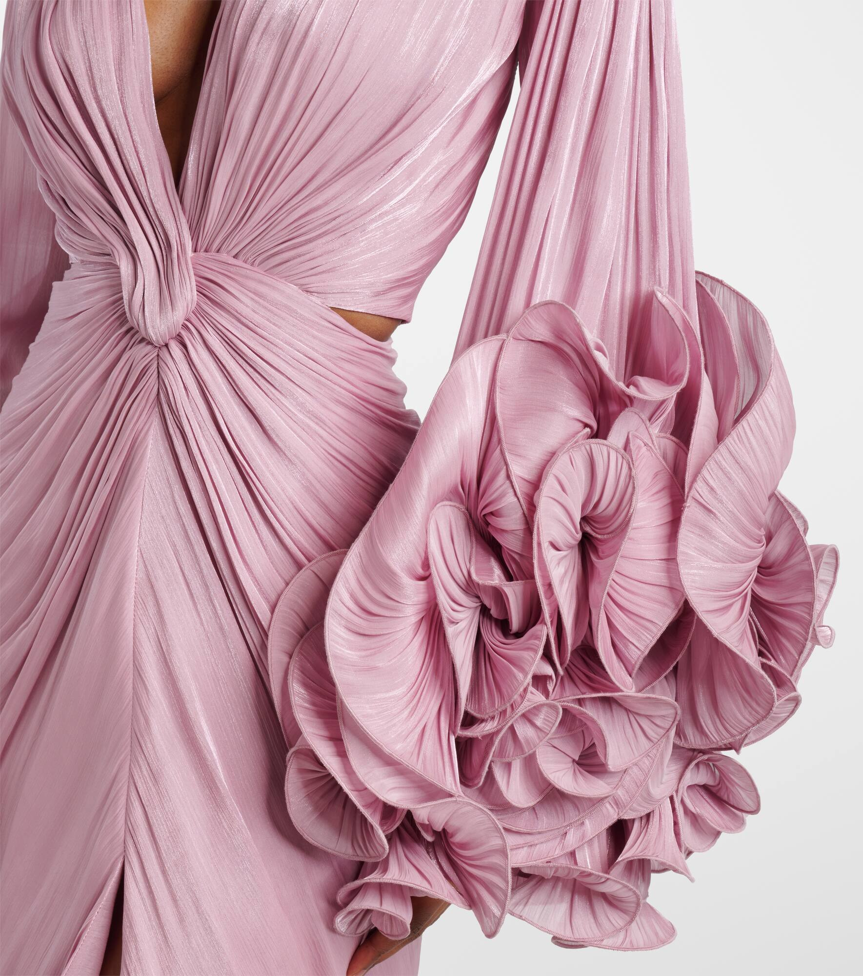 Ruffled gathered gown - 5