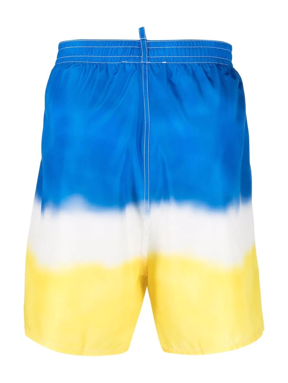 spray-paint print swim shorts - 2