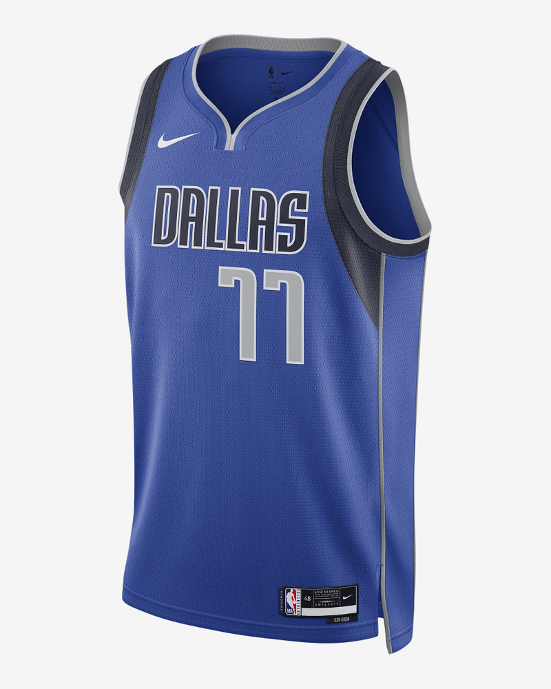 Dallas Mavericks Icon Edition 2022/23 Nike Men's Dri-FIT NBA Swingman Jersey - 1