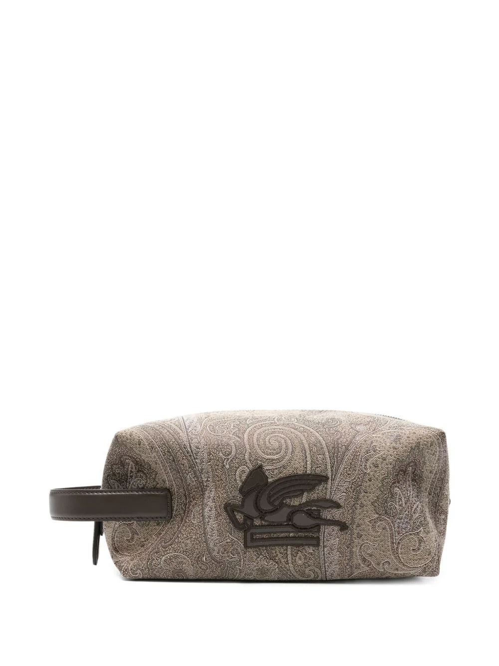 Essential paisley jacquard wash bag - 1