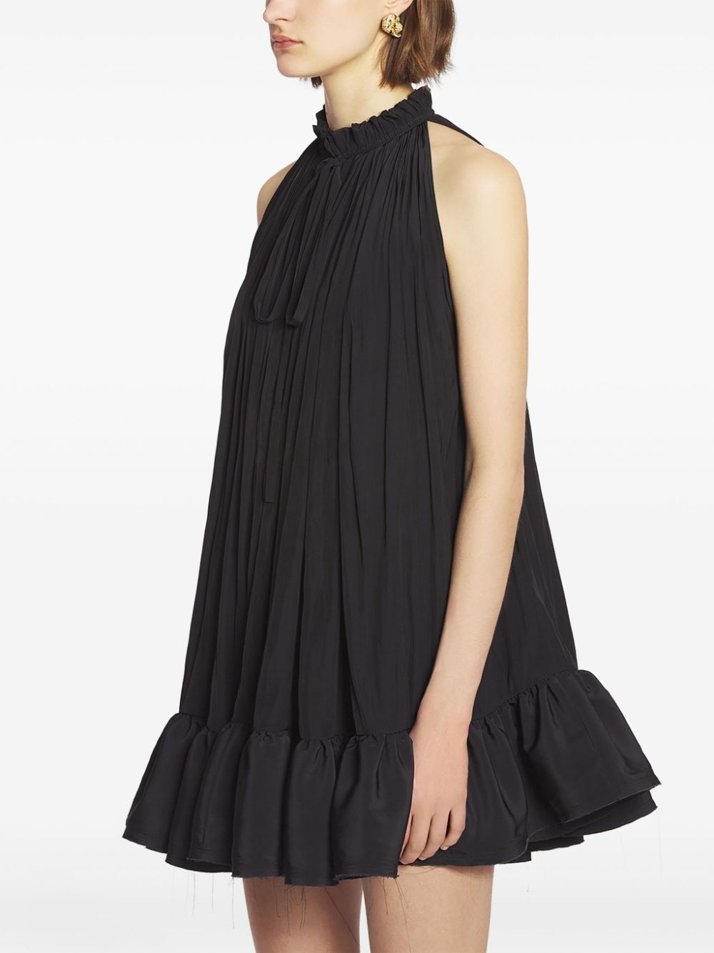 ruffled mini dress - 3