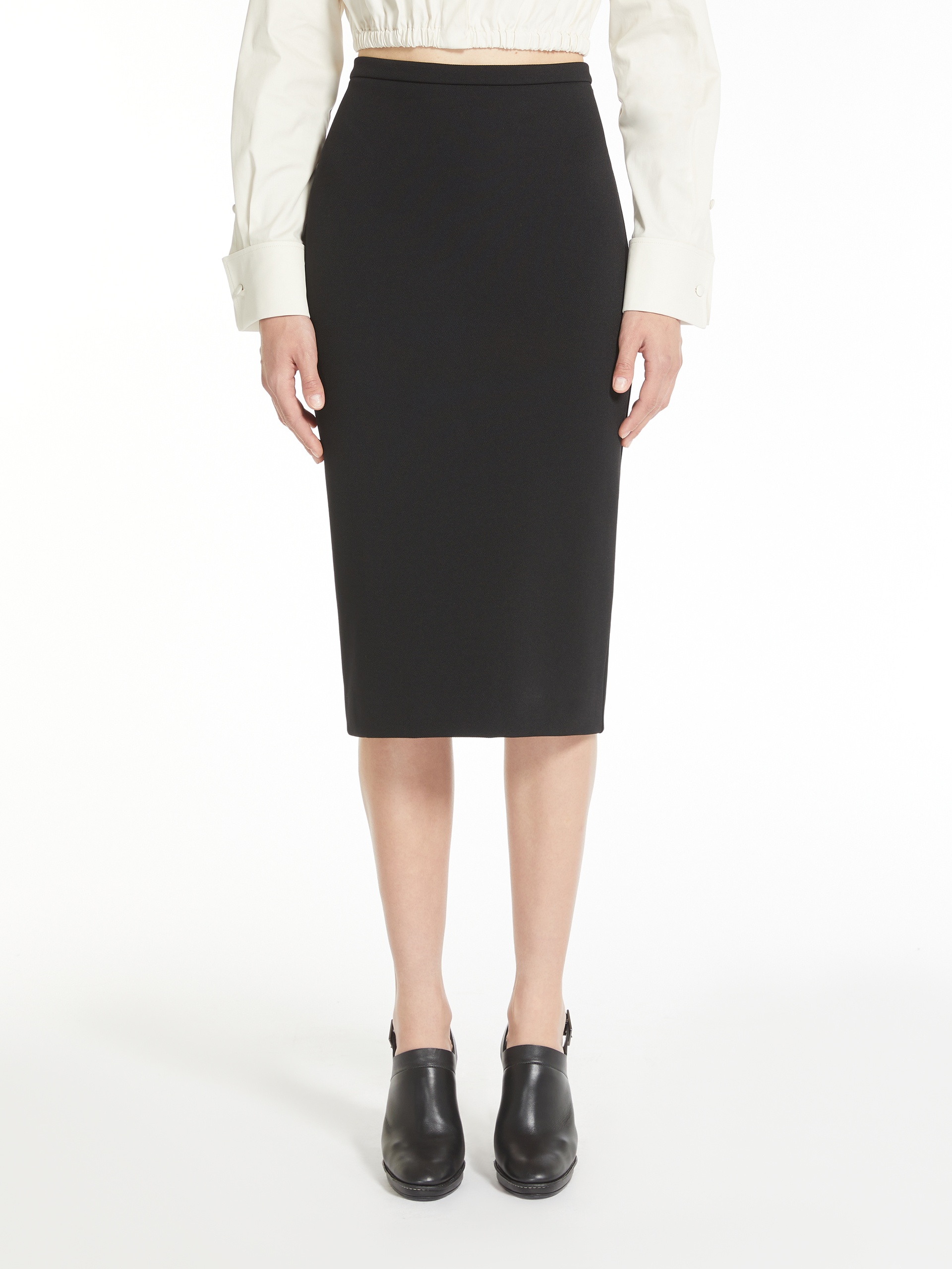 FELICE Stretch jersey skirt - 3