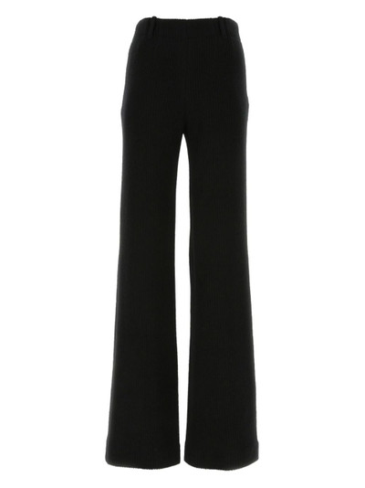 Chloé virgin wool flared trousers outlook