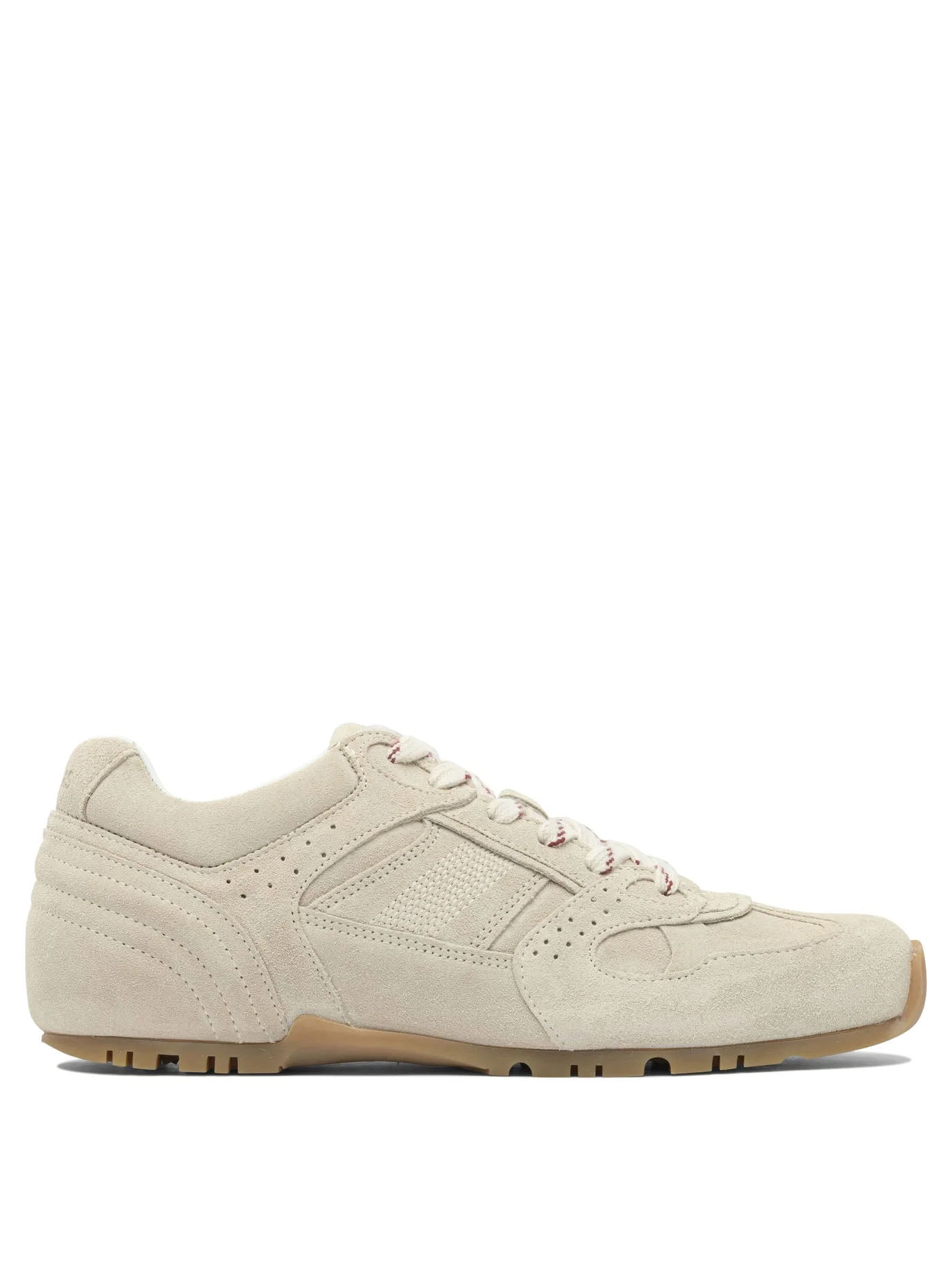 Alohas Tb.56 Suede Cream Leather Sneakers - 1