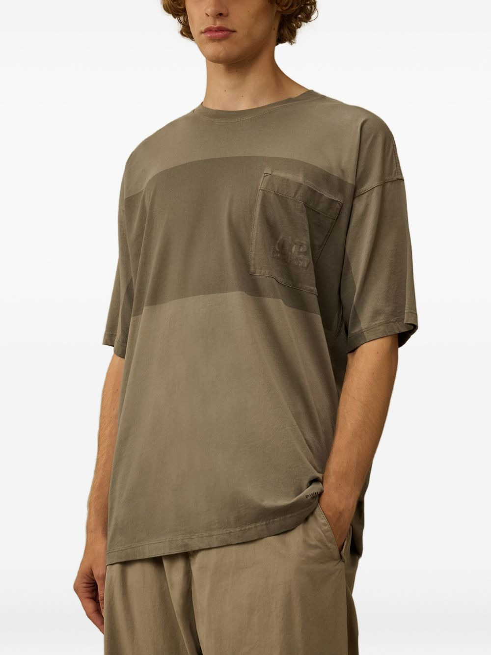 pocket panelled T-shirt - 3