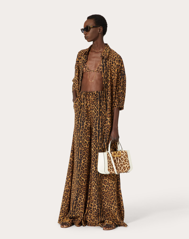 Valentino PANTS IN ANIMALIER CREPE DE CHINE outlook