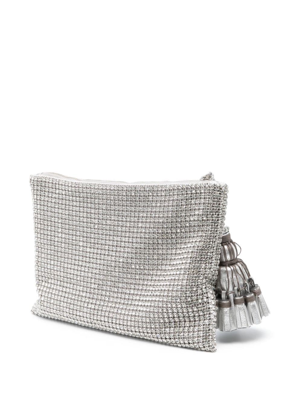 Georgiana crystal-embellished clutch bag - 3