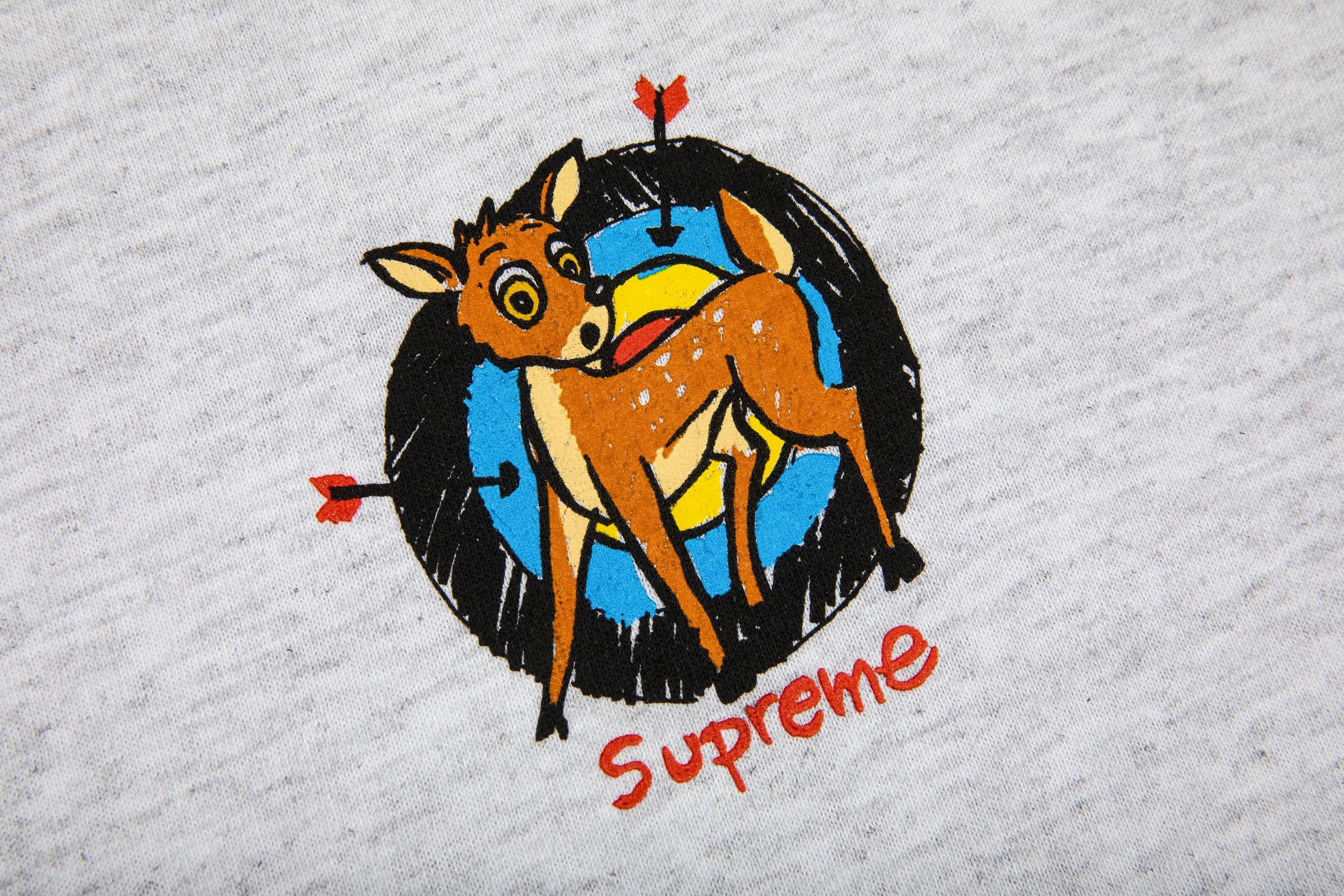 Supreme Deer Tee 'Ash Grey' - 3