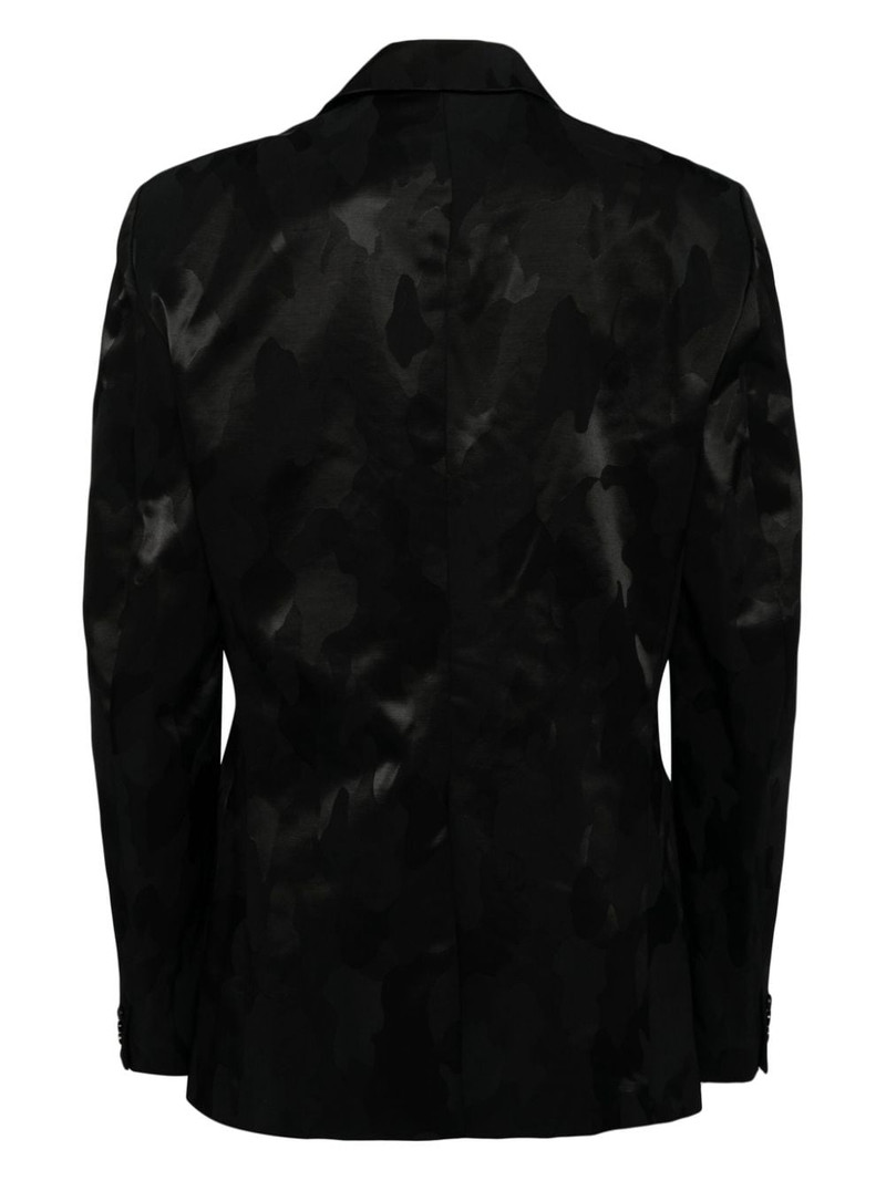 Comme des Garçons Homme Plus notched lapels blazer outlook