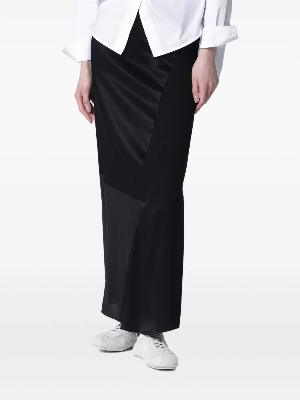 patchwork-embellished skirt - 1