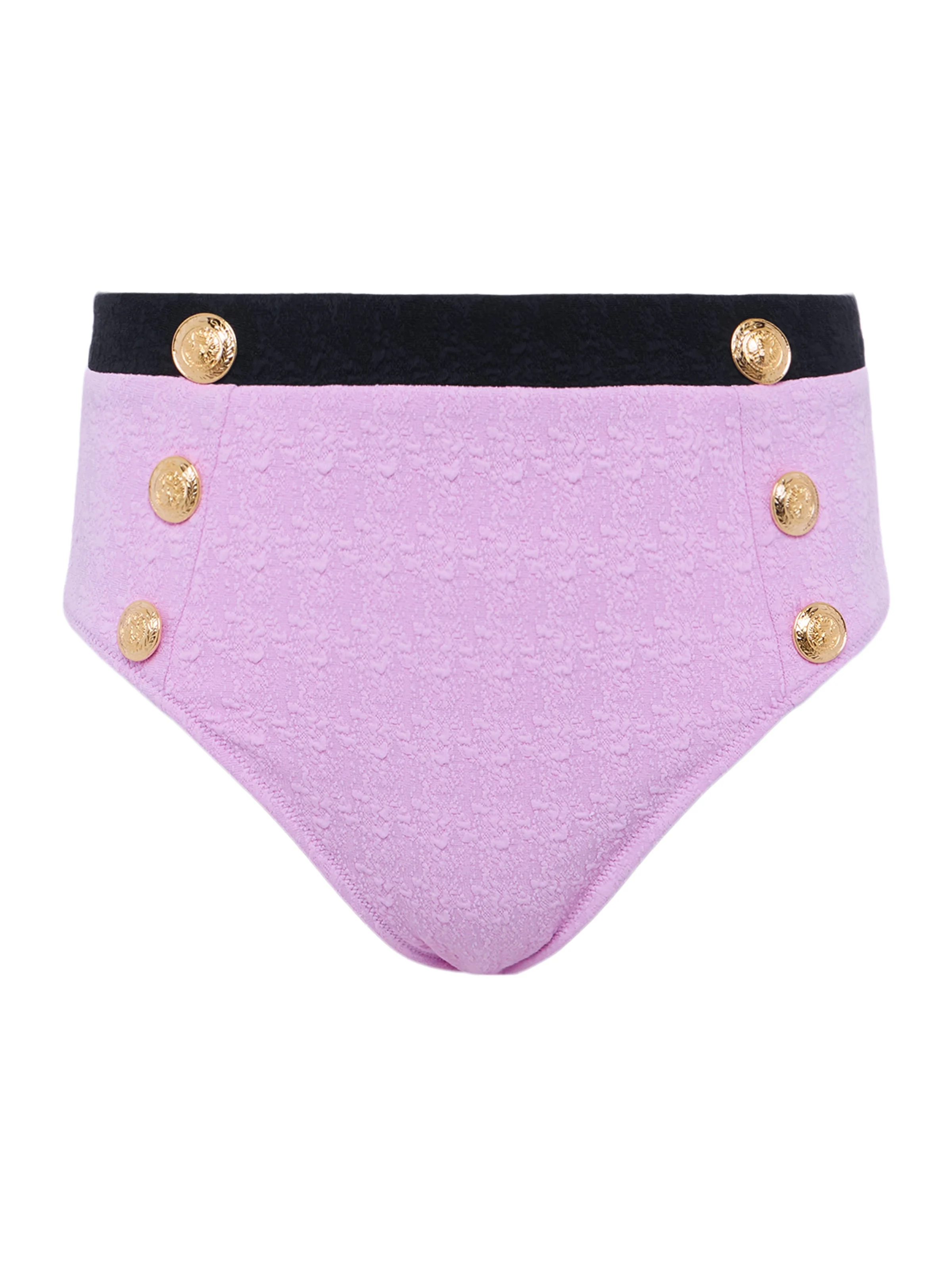 Vanessa High-Waisted Bikini Bottom - 1