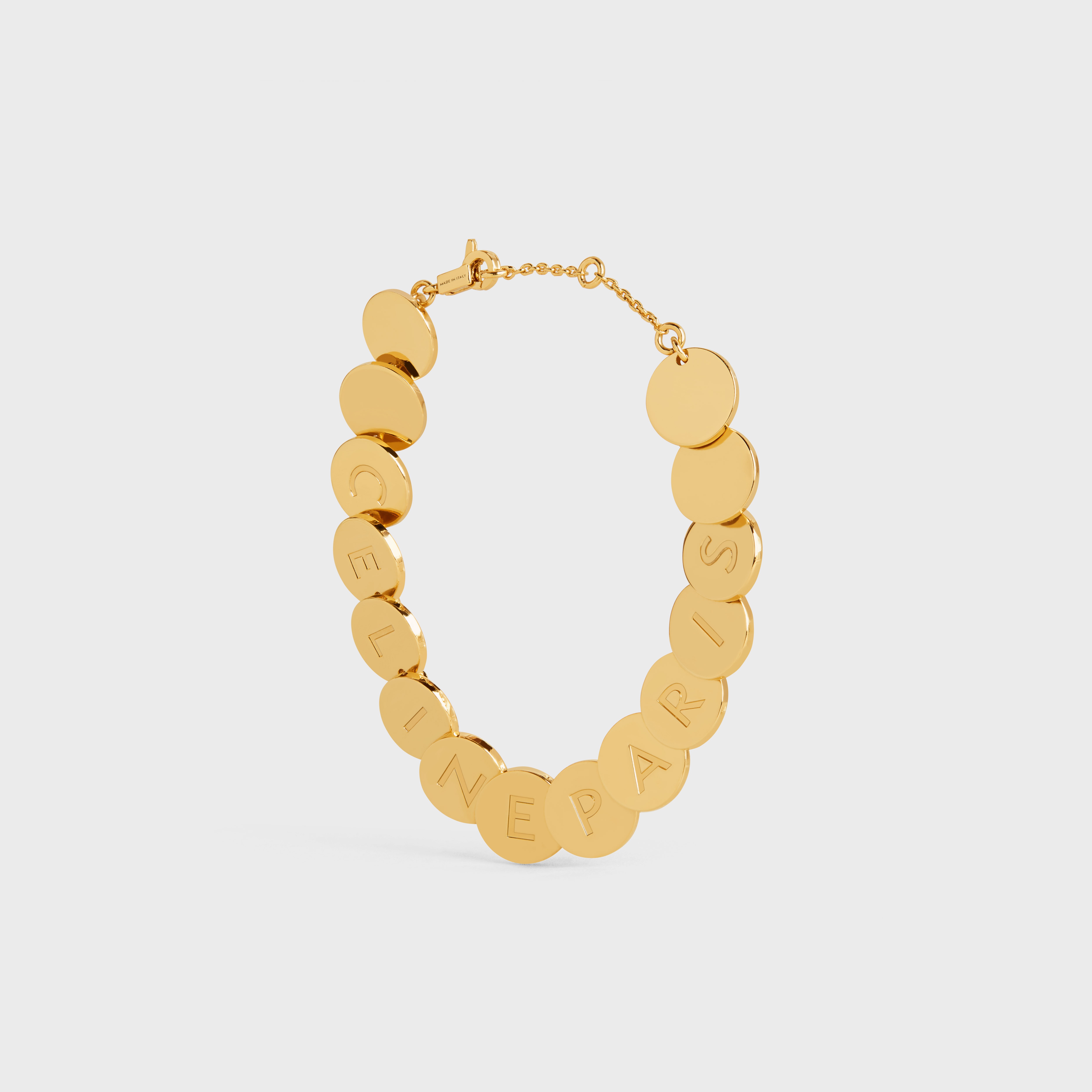 Celine Pastilles Bracelet in Brass with Gold Finish - 3