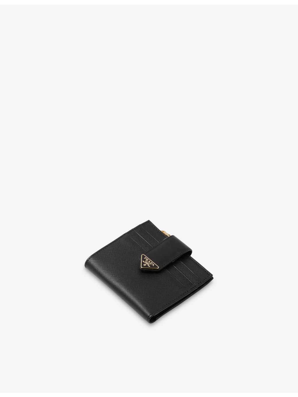 Logo-plaque bifold leather card holder - 5