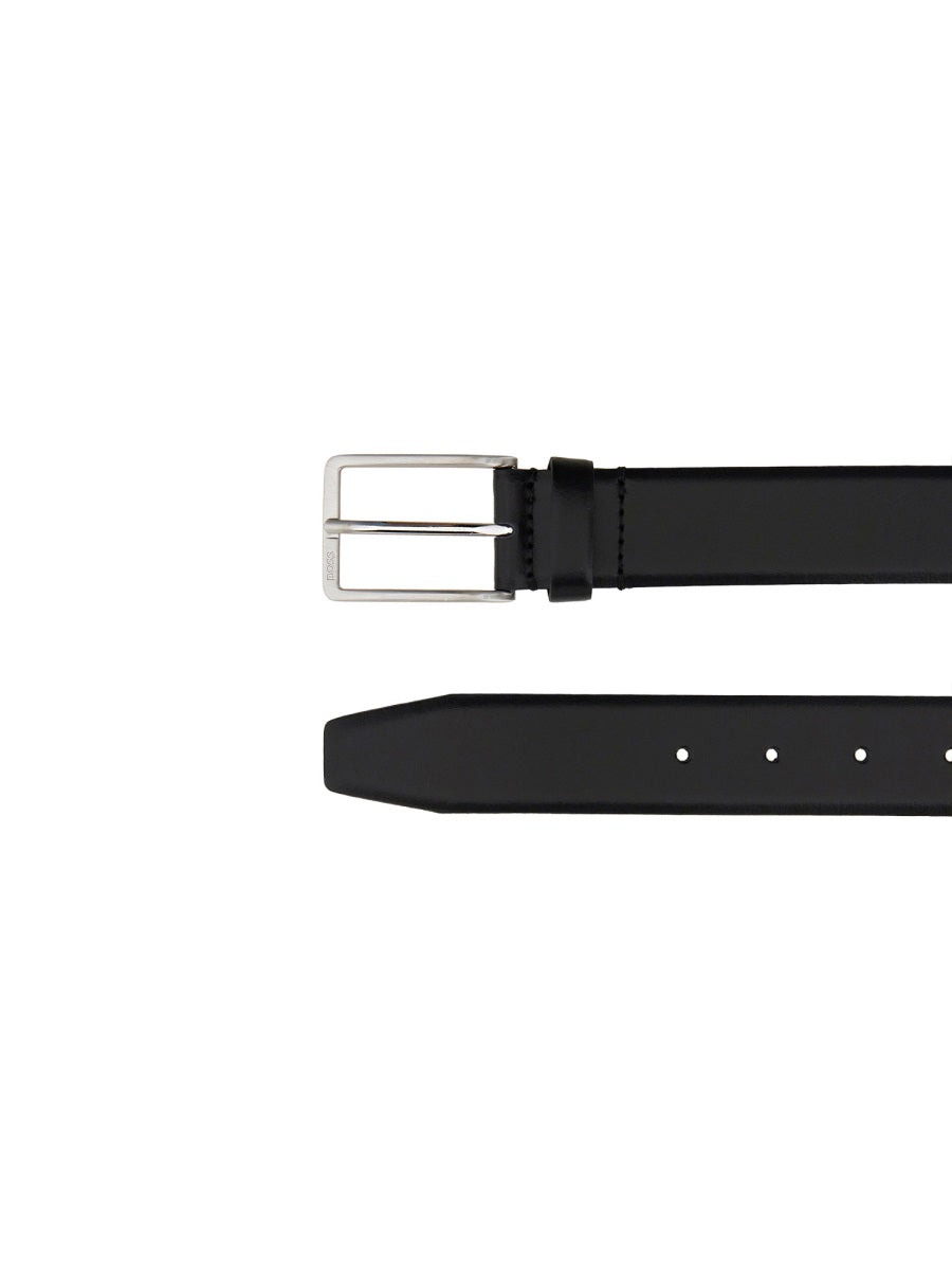 Boss Men Belt With Buckle - 2