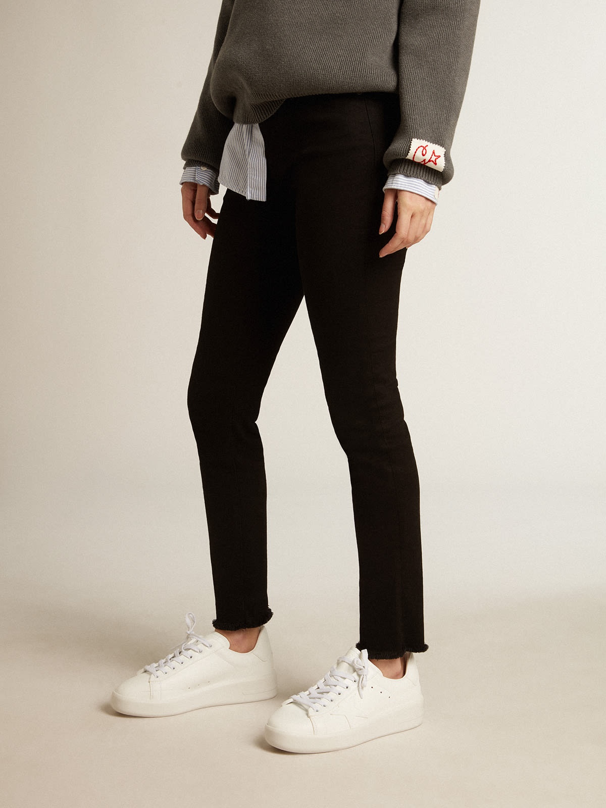 Women’s bio-based Purestar with white star and heel tab - 3