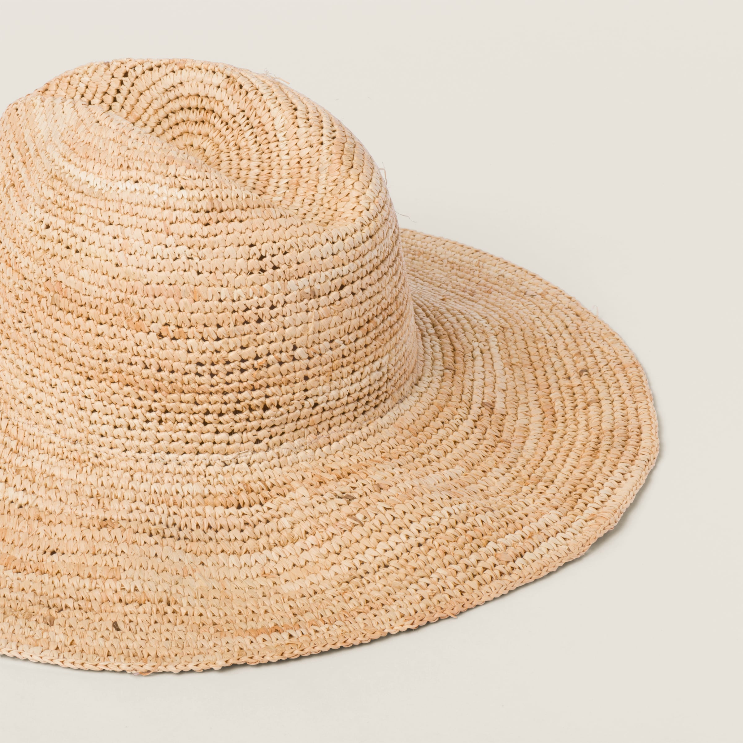 Woven fabric hat - 2
