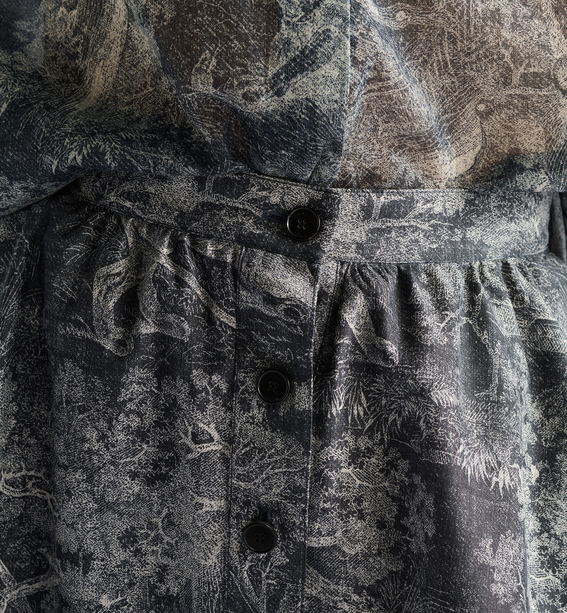 Dioriviera Mid-Length Flared Skirt - 4