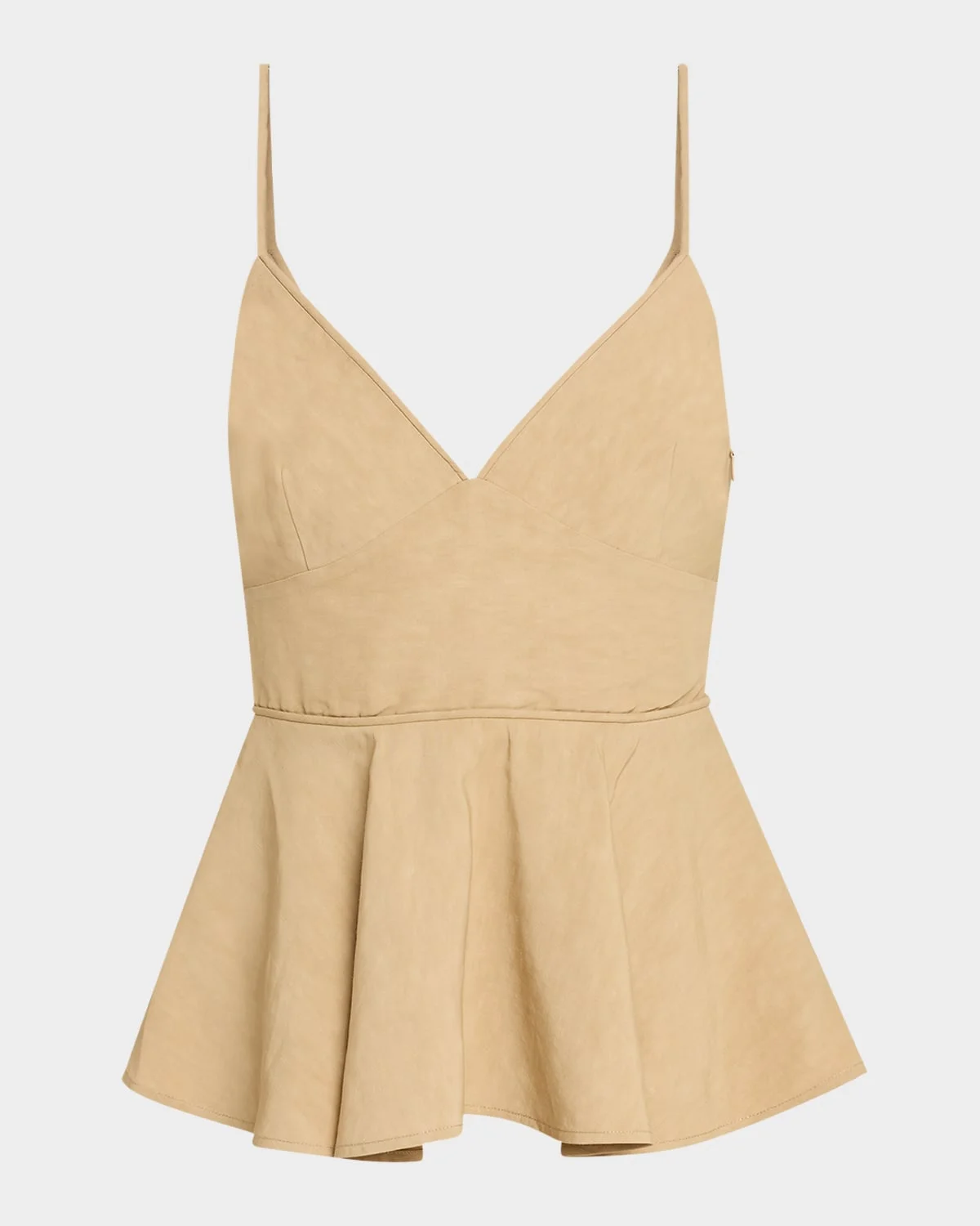 Basque Peplum Top - 1