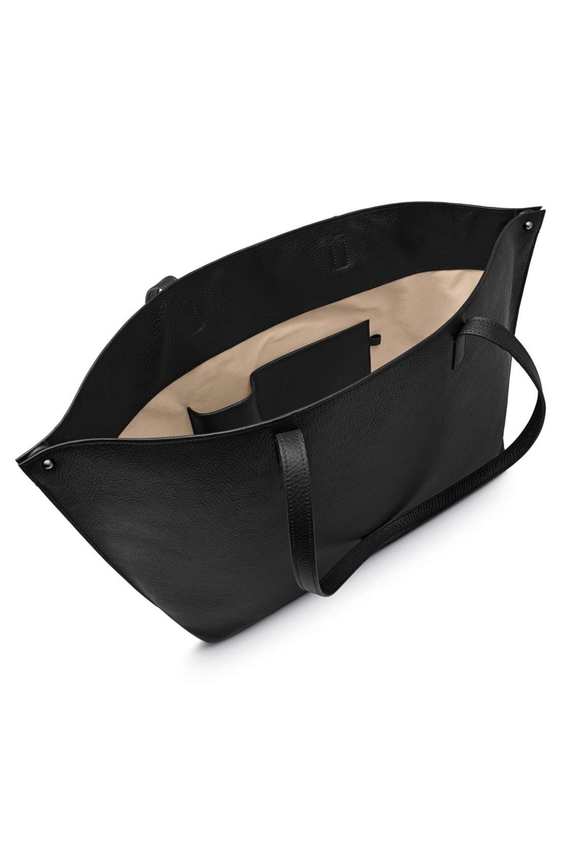 Akris 'Ai Medium Shoulder Tote' Leather Shoulder Tote in Black at Nordstrom - 2