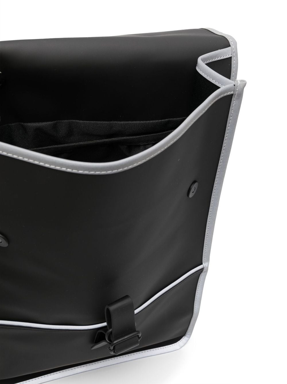 contrasting-trim backpack - 5