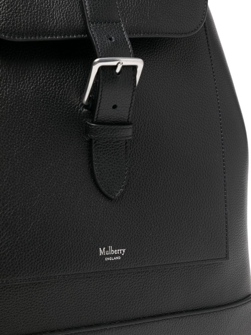 Chiltern logo-embossed backpack - 4