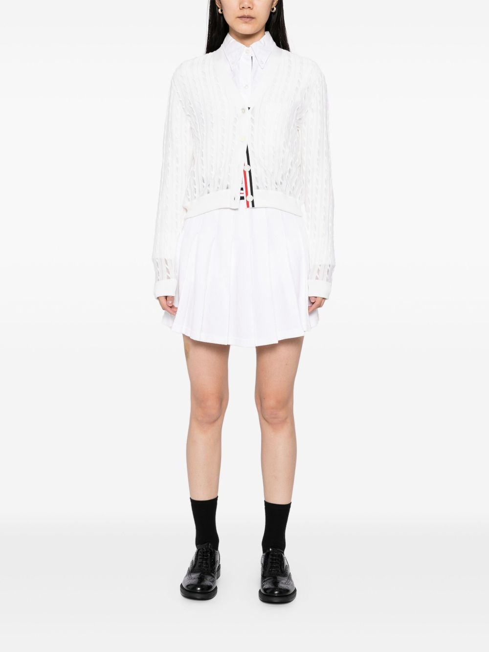 V-neck cardigan - 2