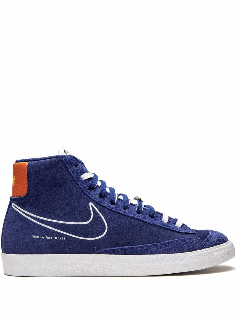 Blazer Mid '77 "First Use - Blue Suede" sneakers 1