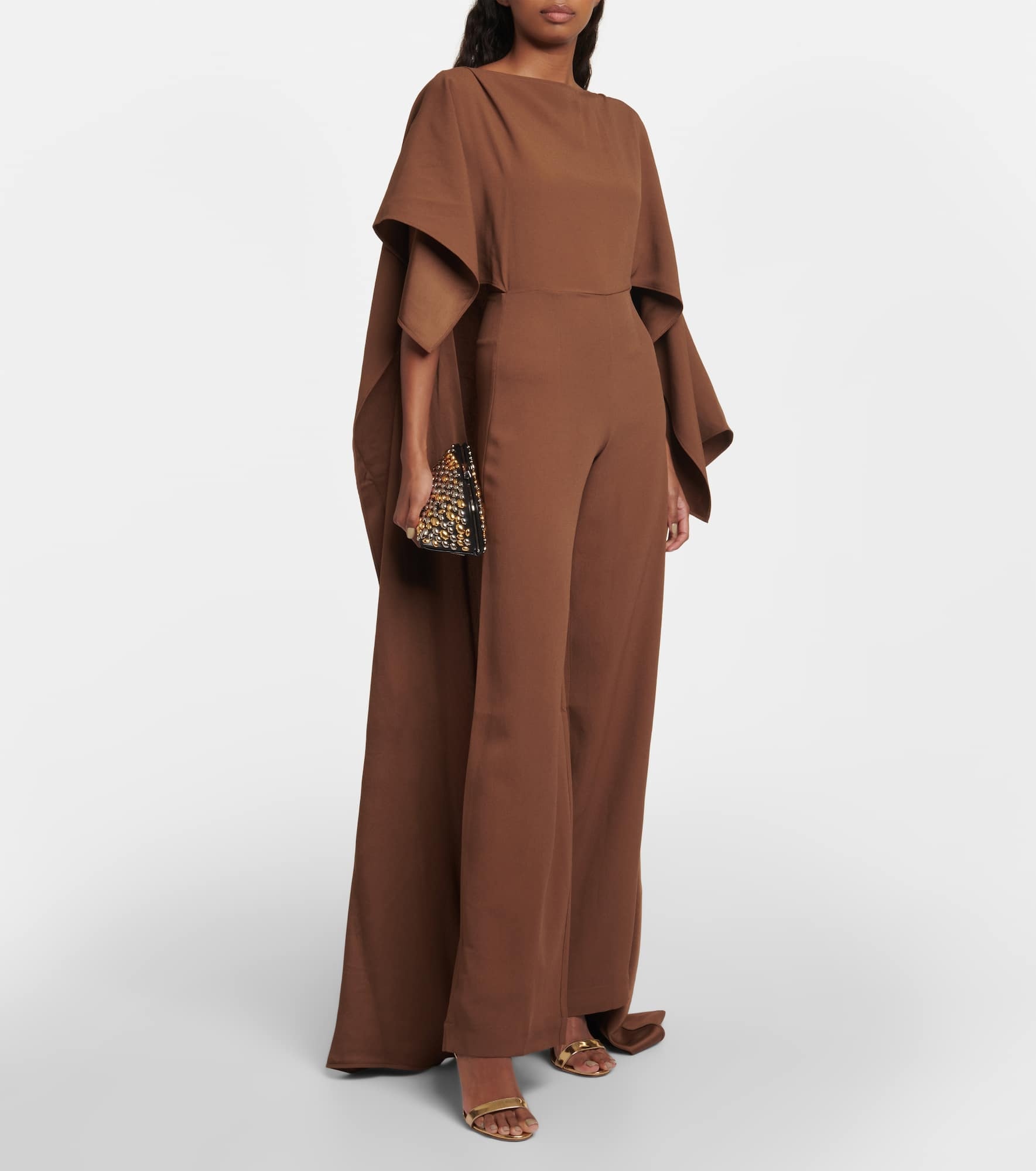 Jerry draped wide-leg jumpsuit - 2