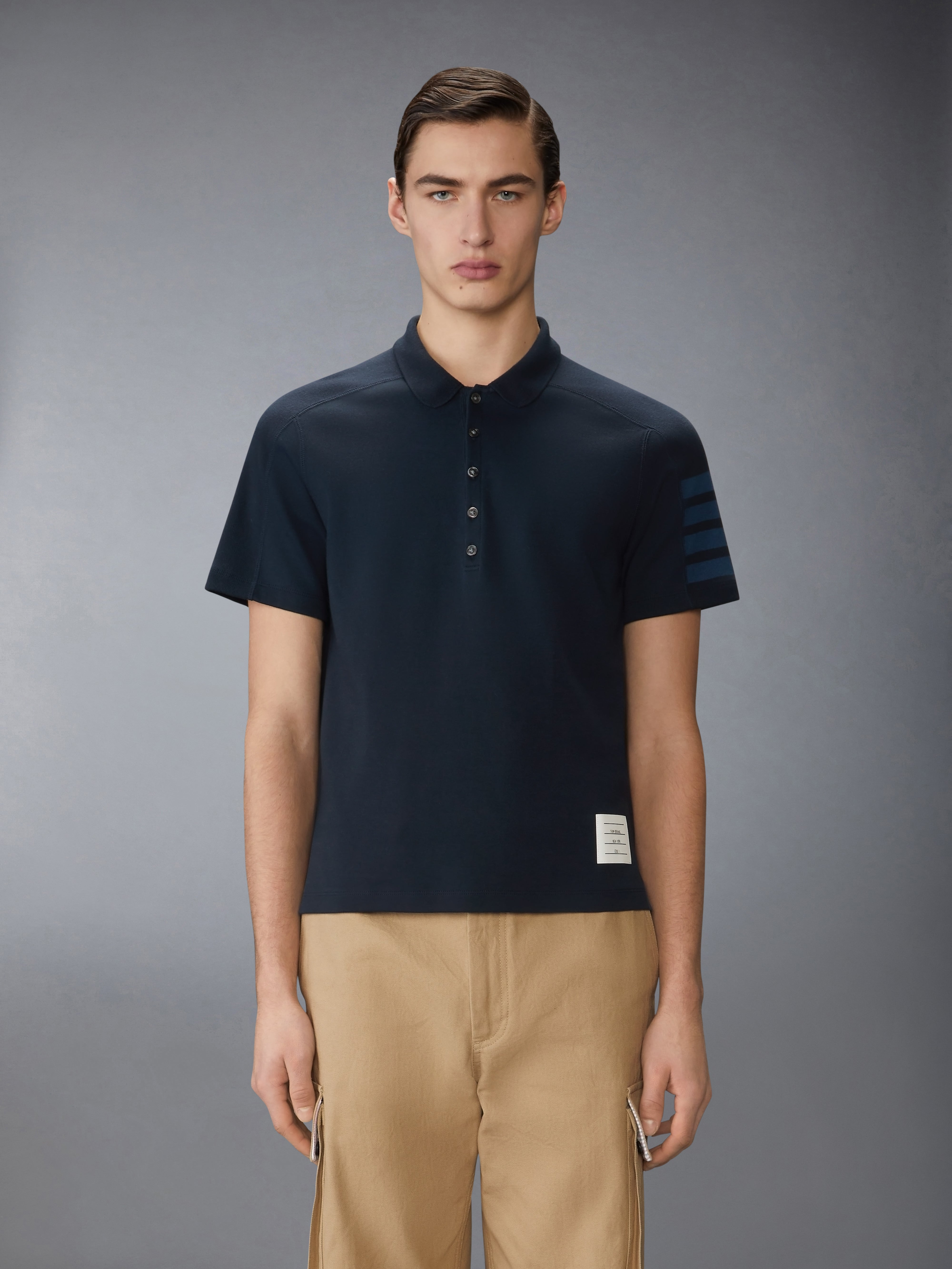 MILANO COTTON 4-BAR POLO - 2