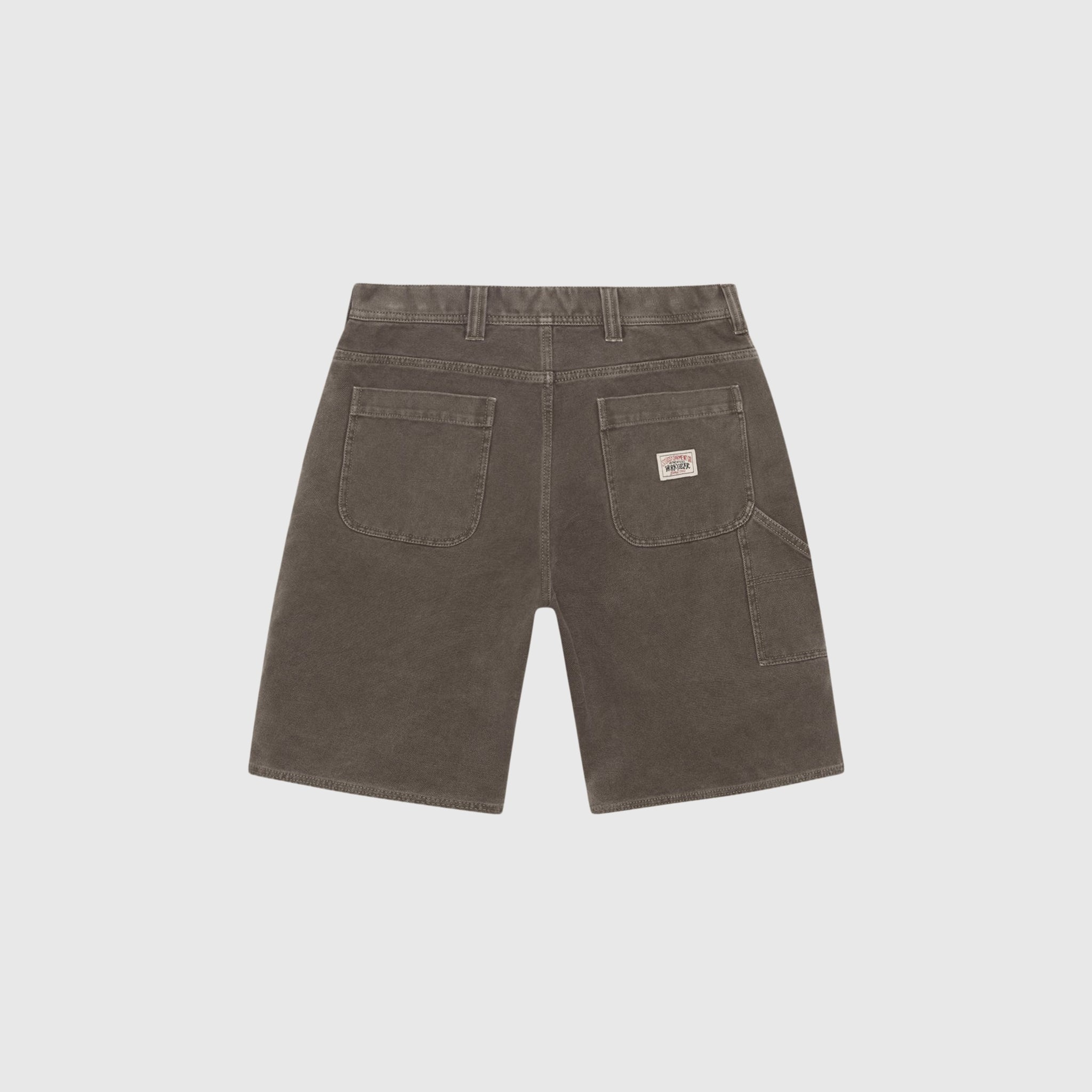 WASHED CANVAS WORK SHORT - 2