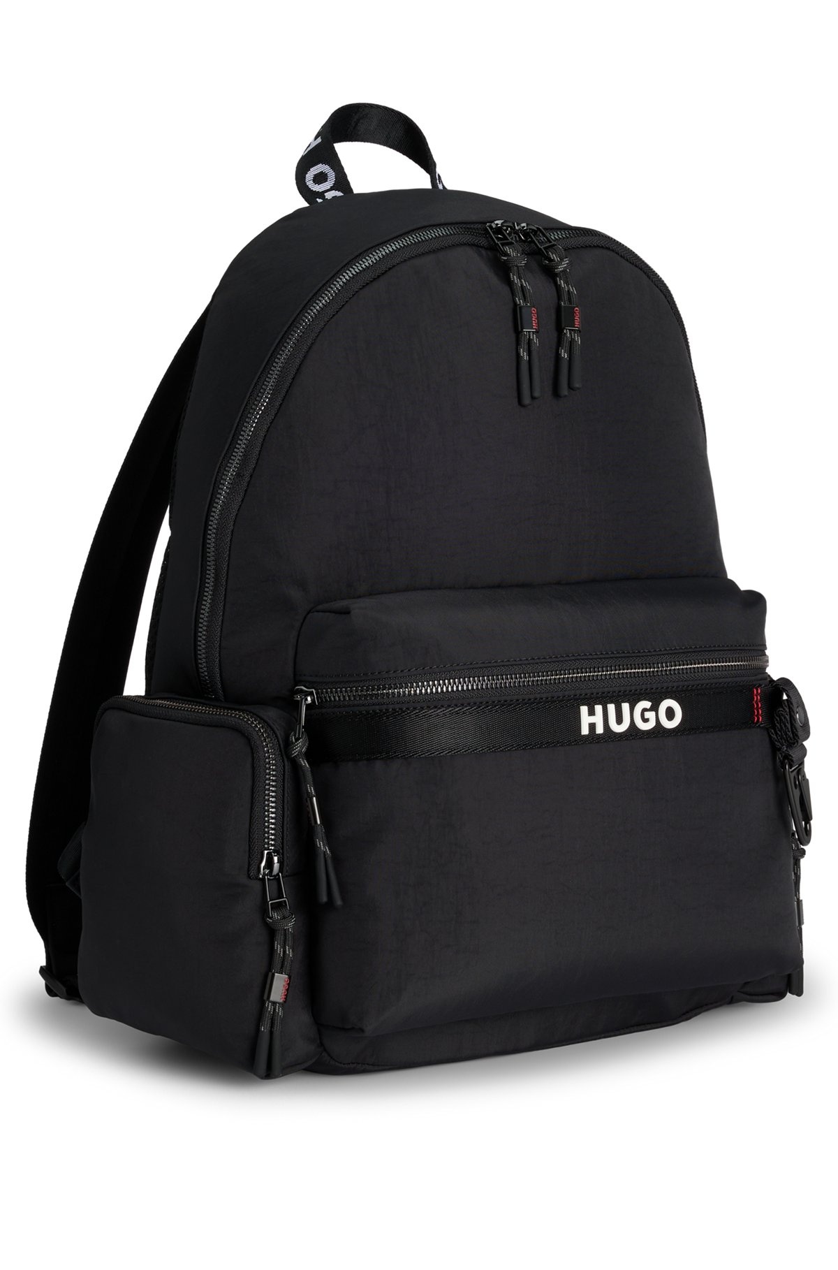 MULTI-POCKET BACKPACK WITH CONTRAST LOGO - 6