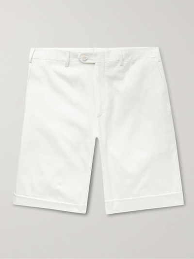 Brioni Cotton-Gabardine Shorts outlook