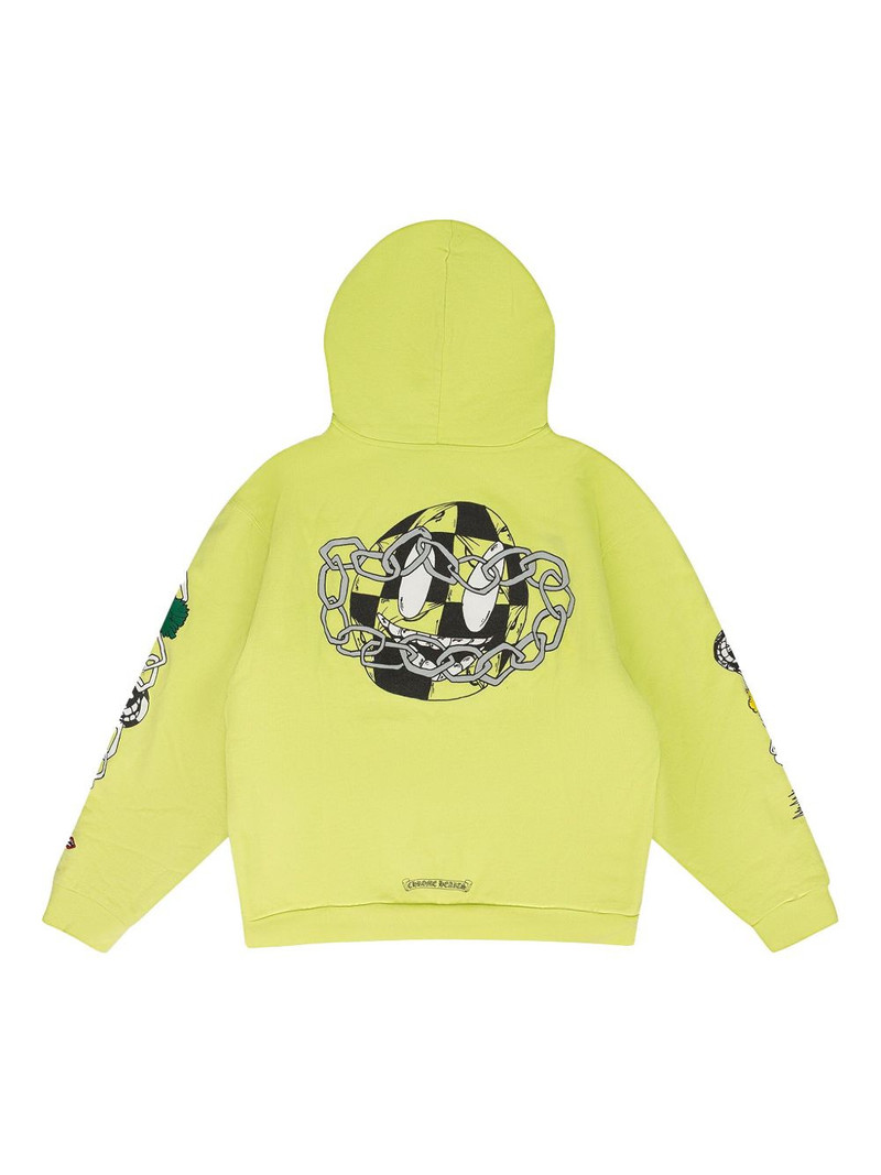 Chrome Hearts MATTY BOY zip thermal hoodie outlook