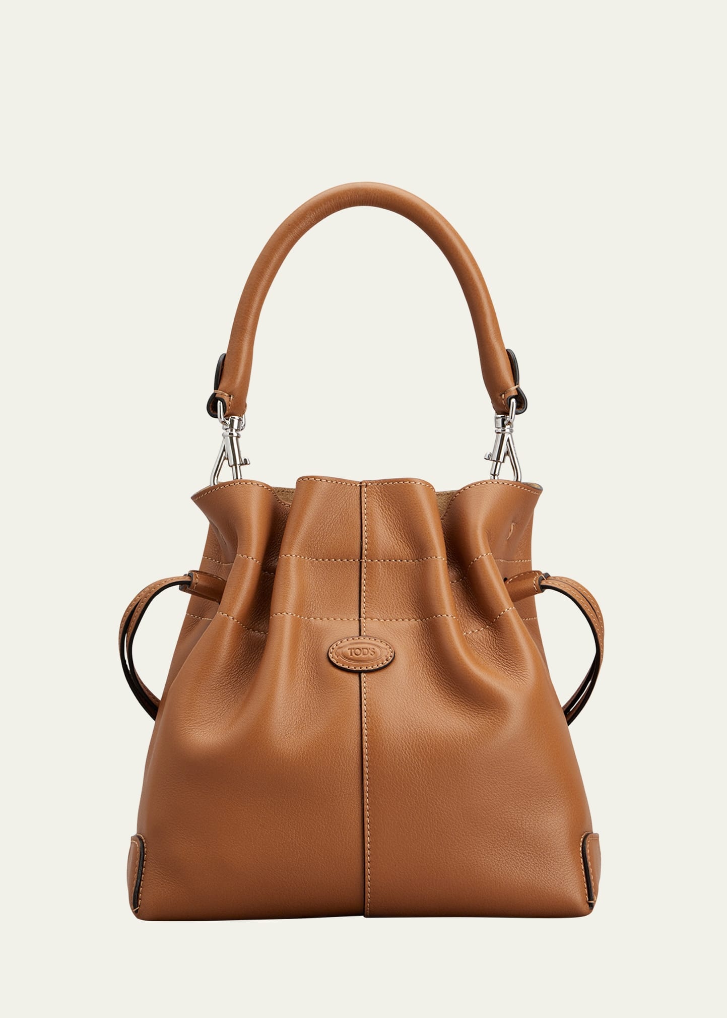 Di Mini Leather Bucket Bag - 1
