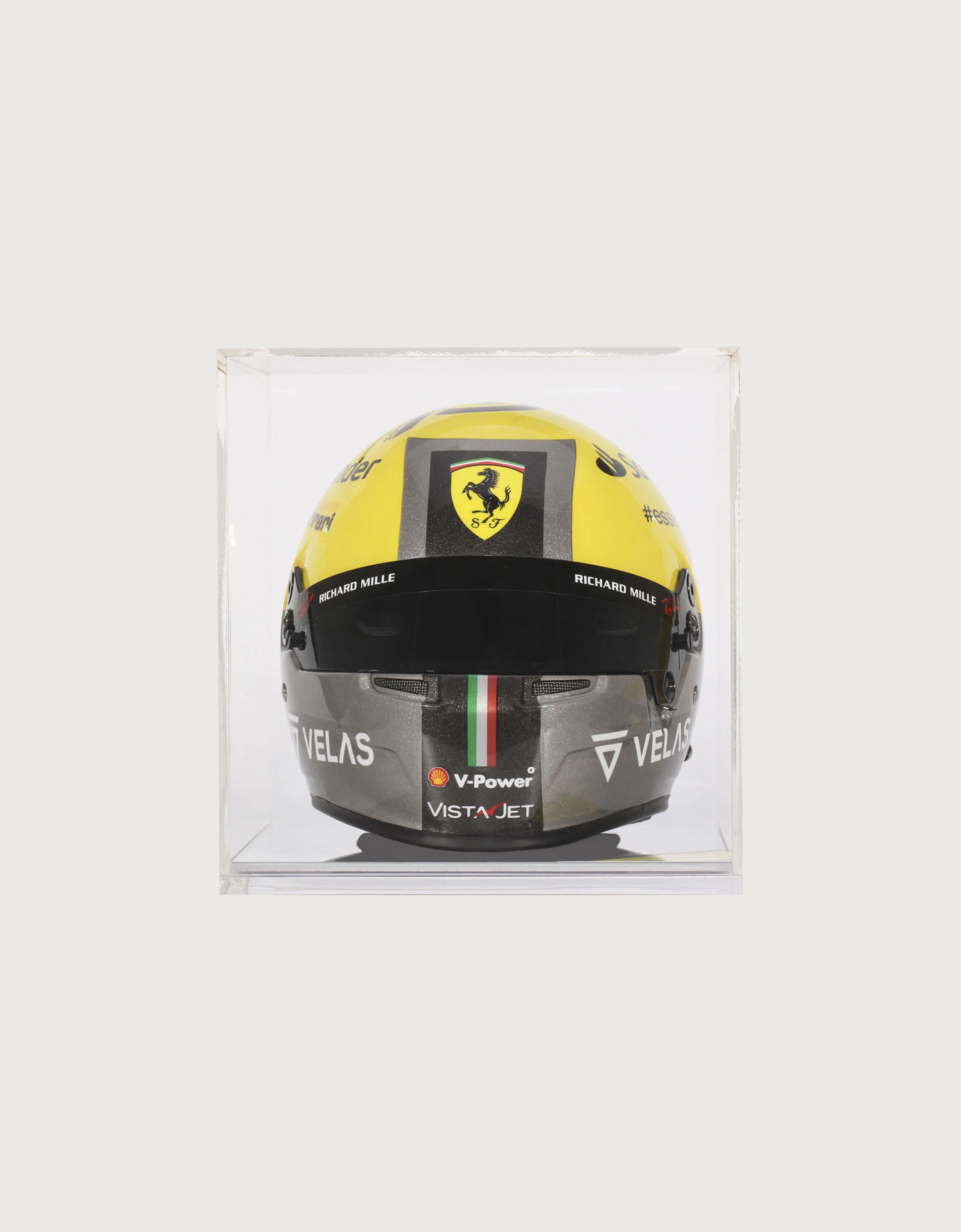 Carlos Sainz Giallo Modena Special Edition mini helmet in 1:2 scale - 1