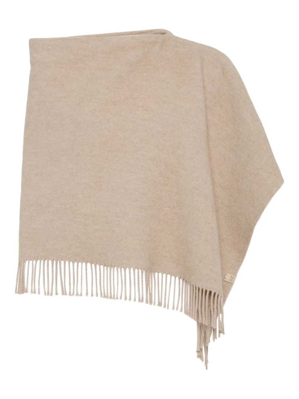 fringed poncho - 1