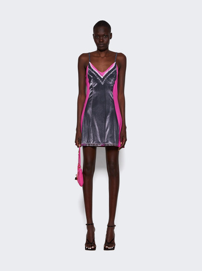 Y/Project X Jean Paul Gaultier Trompe-l'oeil Mini Dress Black and Pink outlook