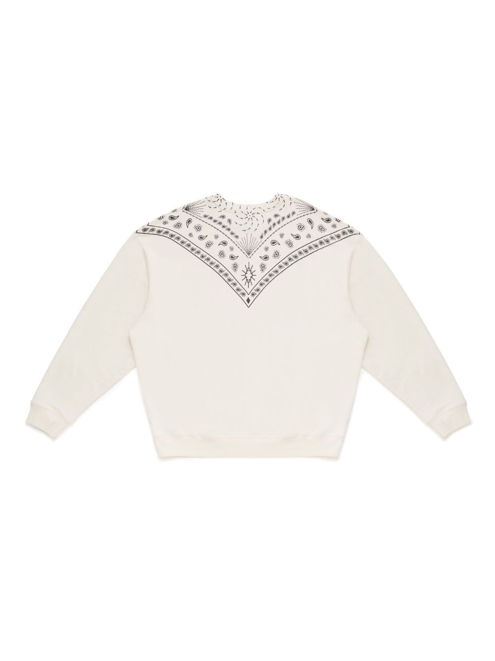 bandana-print cotton sweatshirt - 2