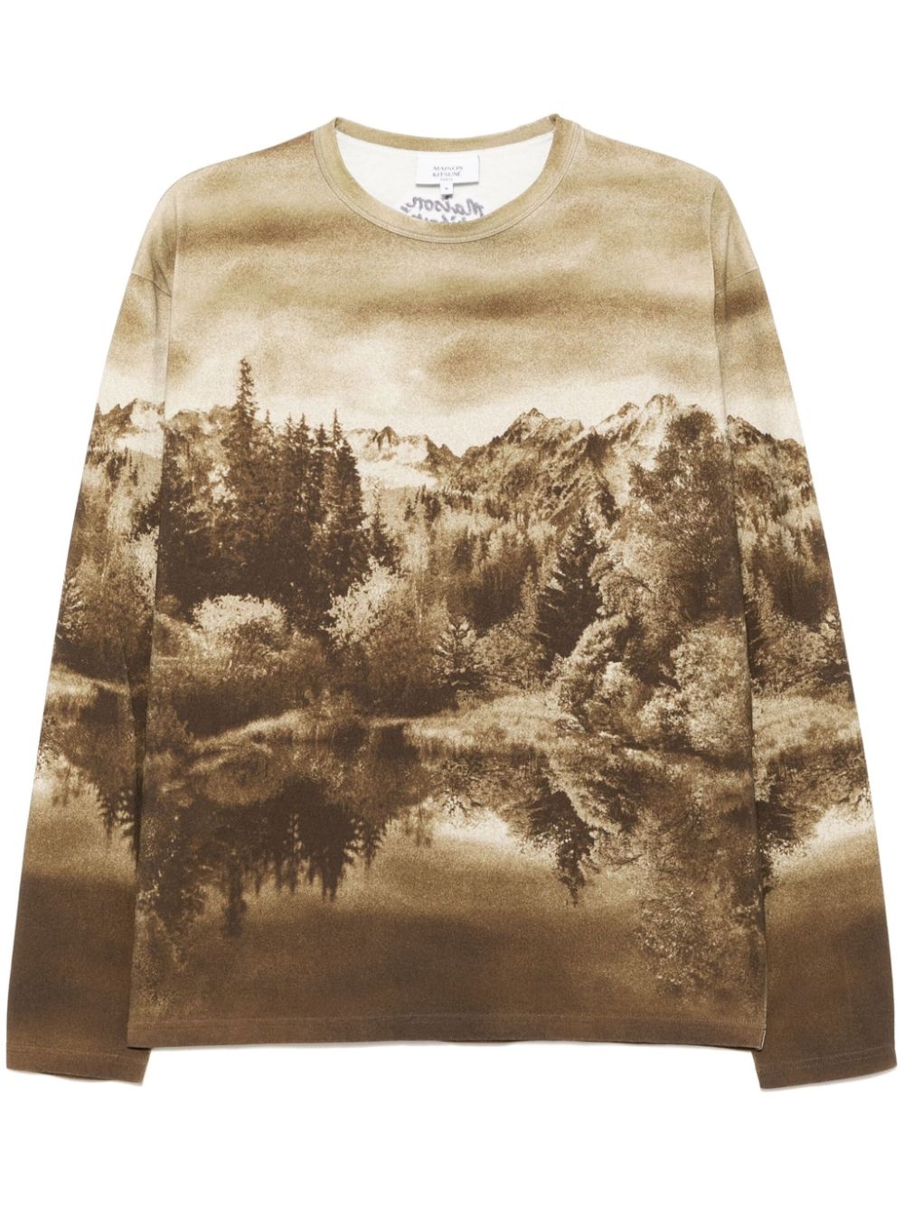 graphic print T-shirt - 1