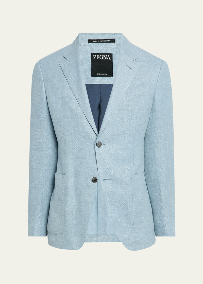 Men's Crossover Twill Sport Coat - 1