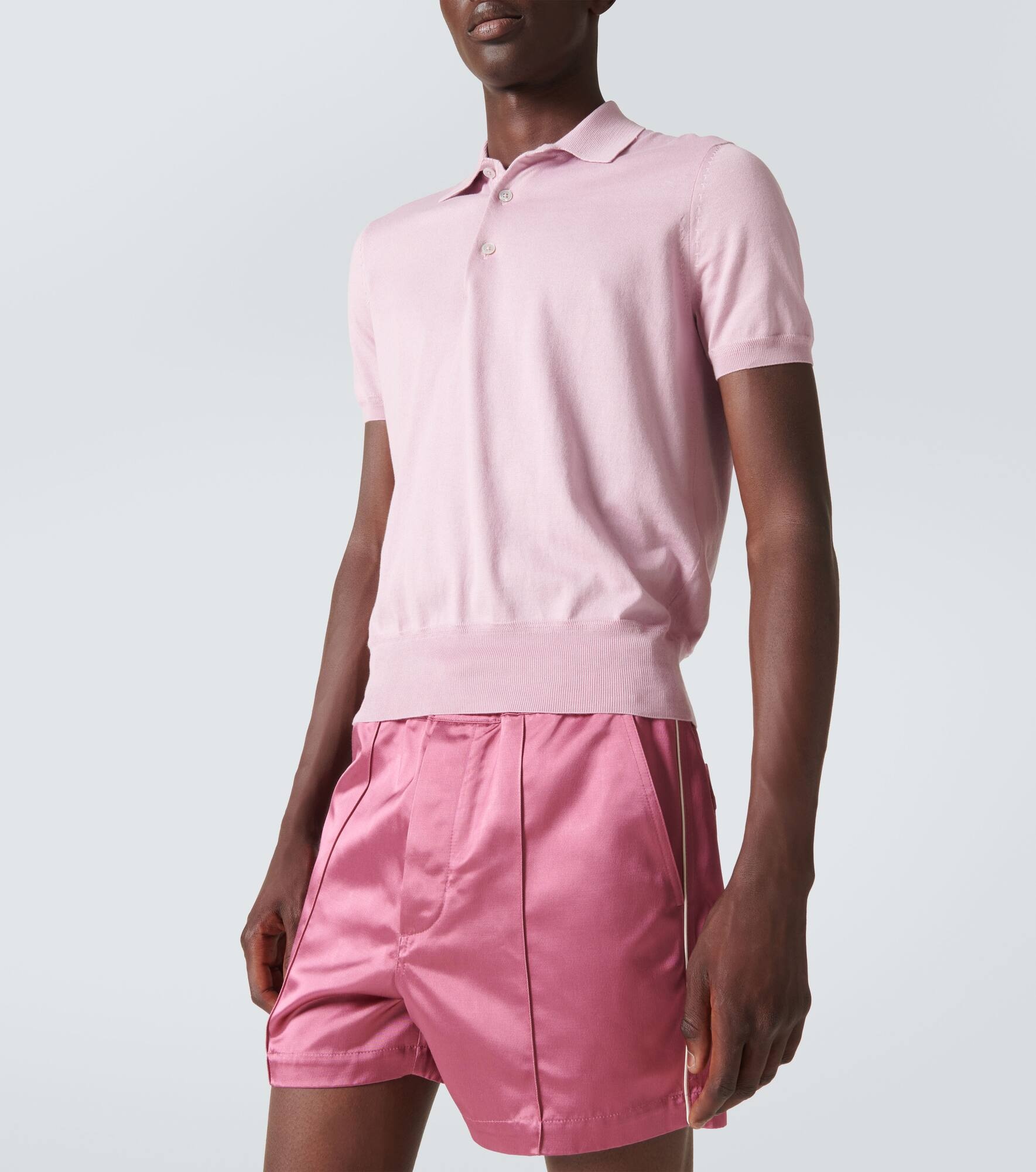 Cotton jersey polo shirt - 3