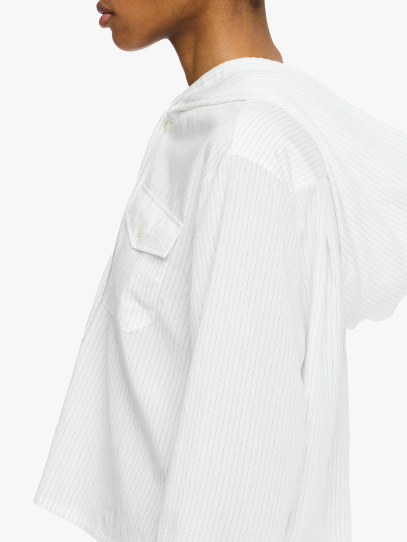 CROPPED HOODED SHIRT 5