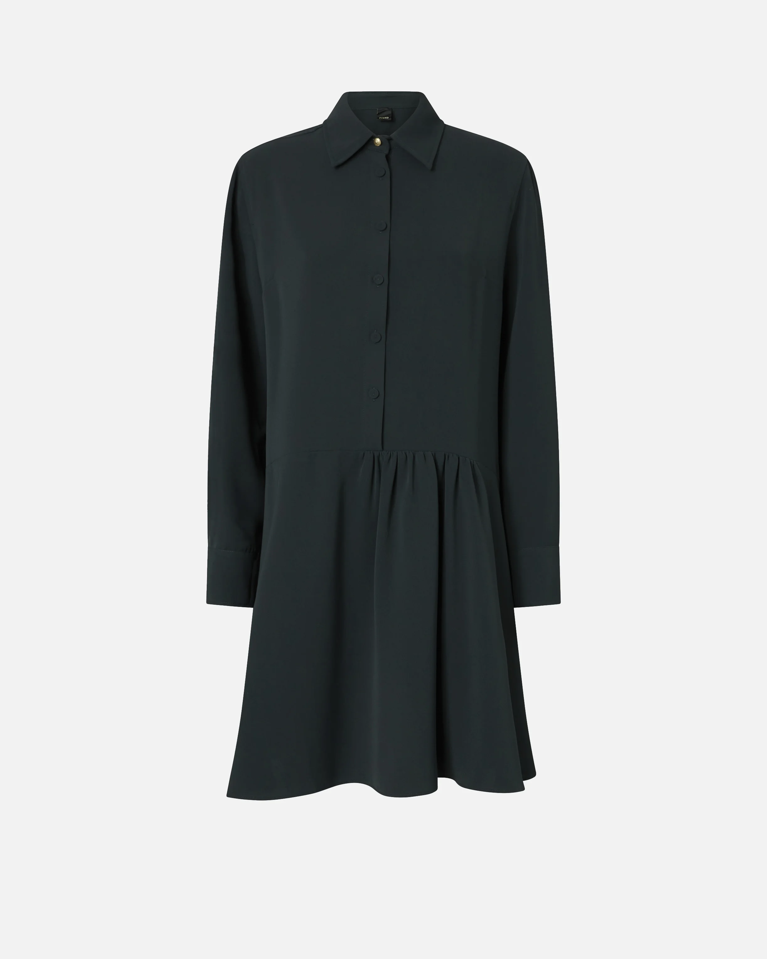 SHORT FLUID FABRIC DRESS - 1