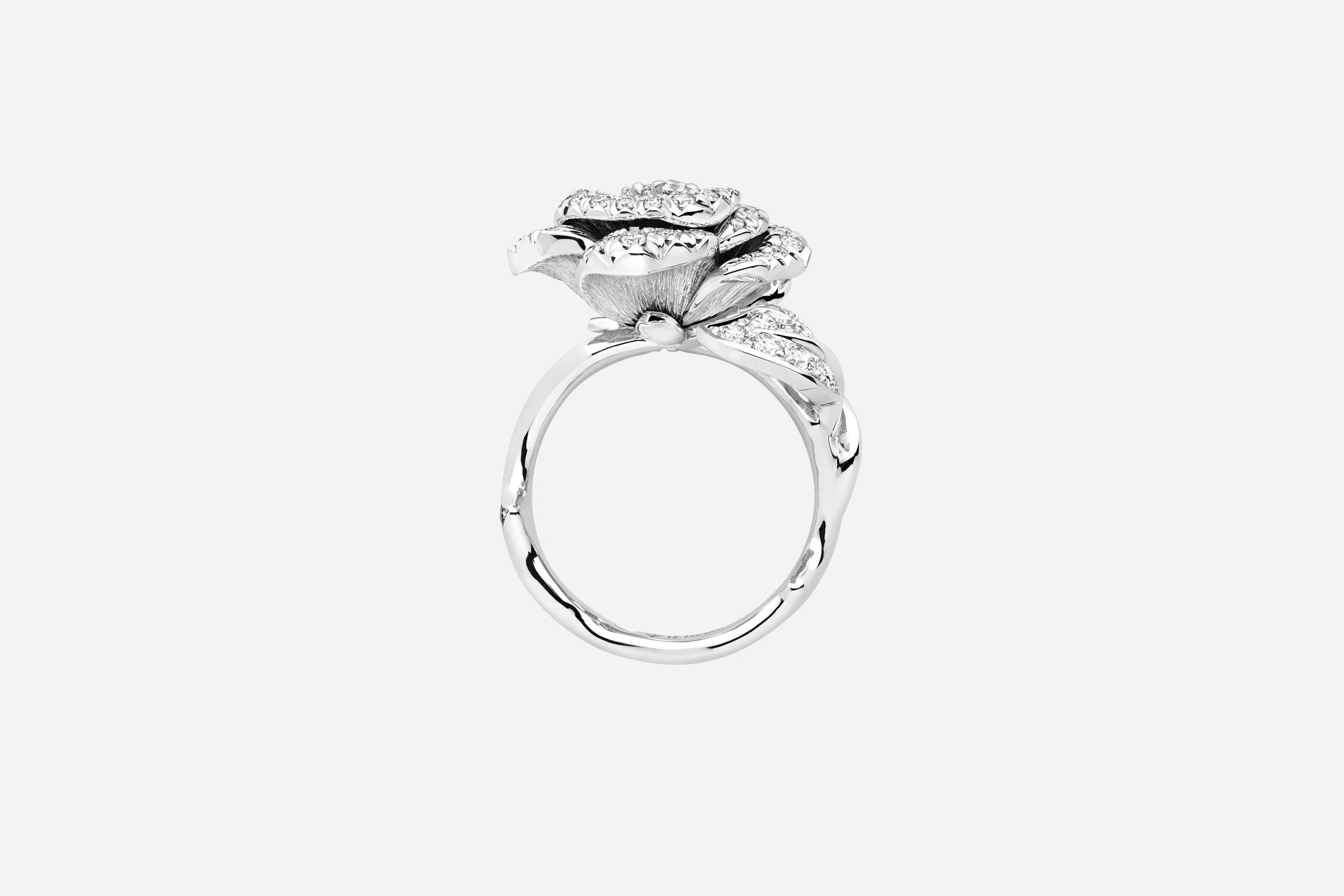 Medium Rose Dior Bagatelle Ring - 2