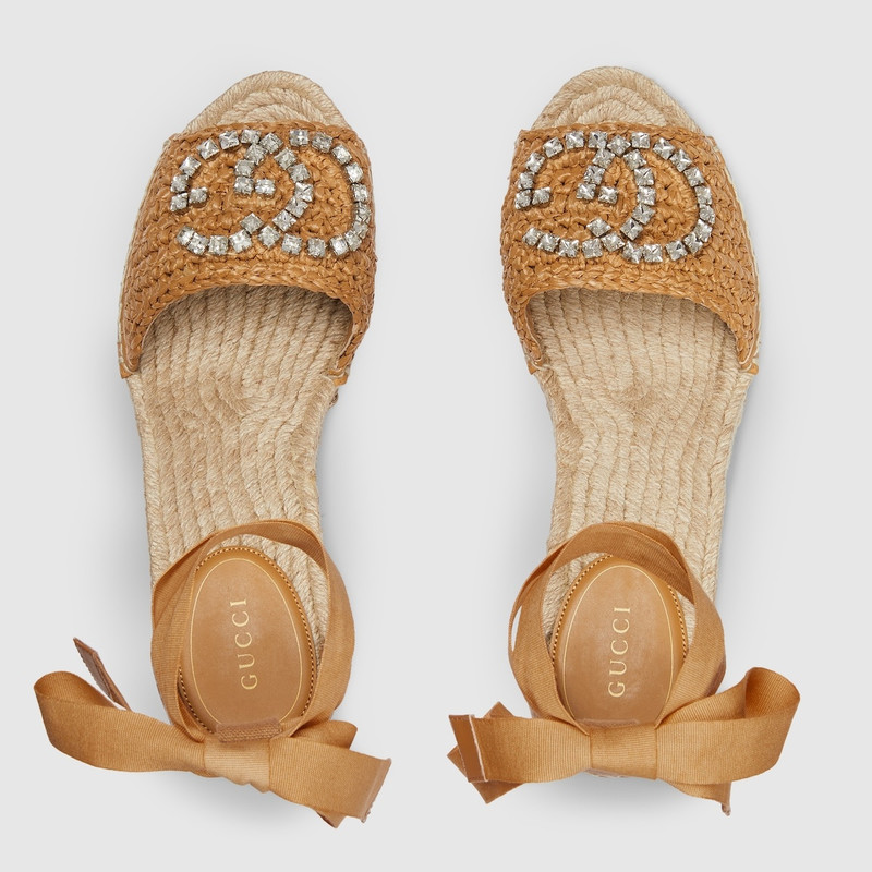 Women's Interlocking G espadrille 5