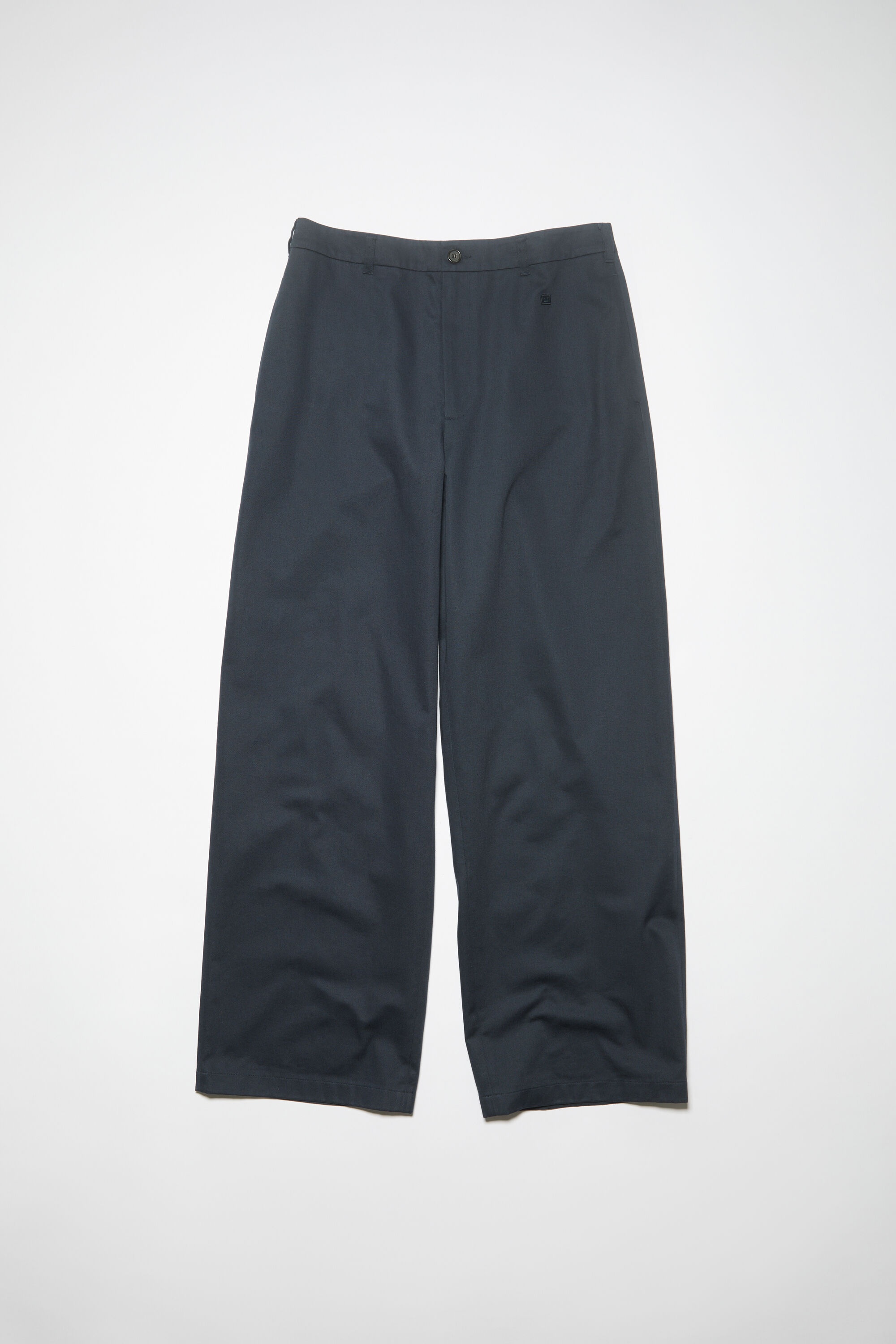 Twill chino trousers - Regular fit - Midnight blue - 6
