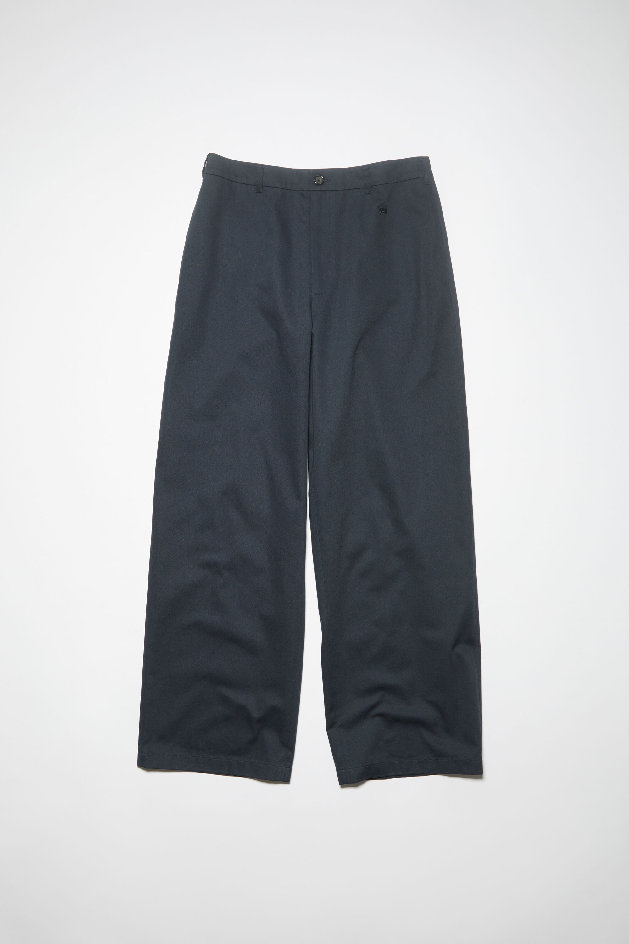 Acne Studios Twill chino trousers - Regular fit - Midnight blue 