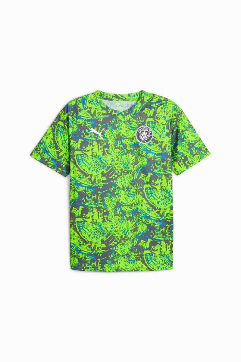 Manchester City Men's Soccer Warm-Up Jersey 1