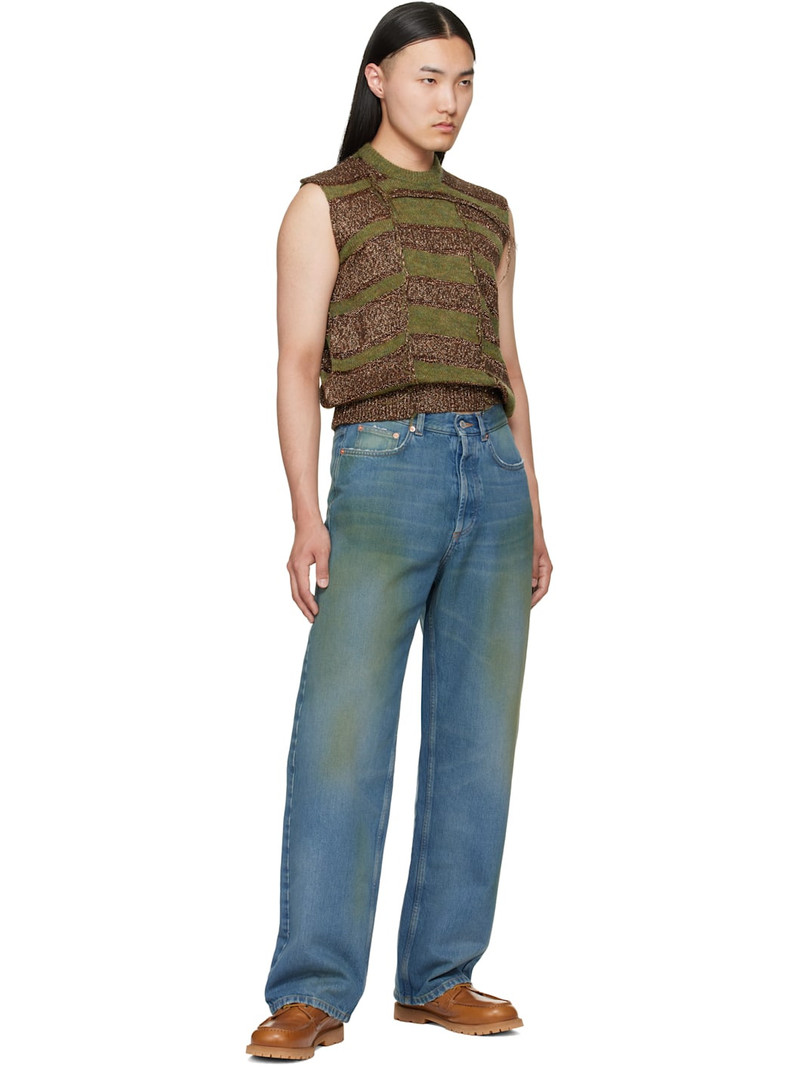 MAGLIANO Blue Flattone Jeans outlook