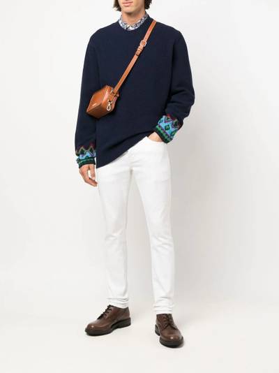 Etro intarsia-knit virgin-wool jumper outlook